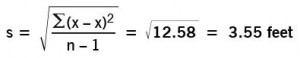 standard deviation formula formula for standard deviation